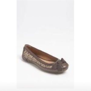 NWT Coach Saundra flats size 9.5